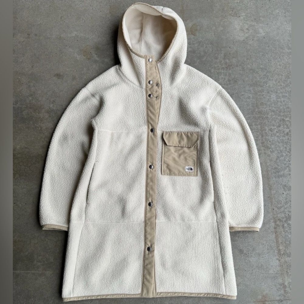 The North Face Cragmont Hooded Jacket Cream
